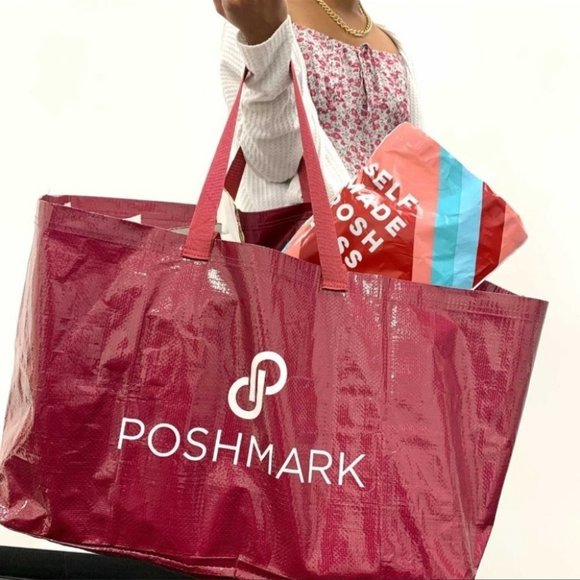 Poshmark Double Handle Oversized Tote - Picture 3 of 5